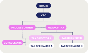 Organogram tax team of the future